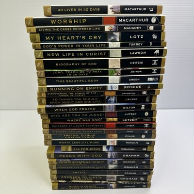 Billy Graham Library Lot of 27 PBs Billy Graham Erwin Lutzer MacArthur Tony Evan