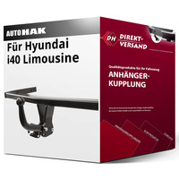 für Hyundai I40 Limousine Typ VF (Auto Hak) AnhäNgerkupplung Starr Top