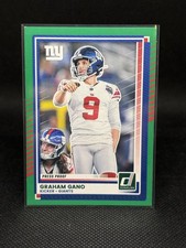 2025 Donruss #230 Graham Gano Press Proofs Green