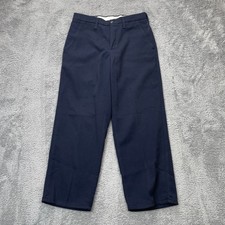 Bulwark Pants Mens 32 Blue Flame Resistant Straight Leg Work Protective Apparel