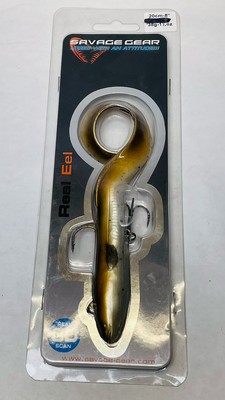 Savage Gear 3D Real Eel 8  OBP Olive Brown Pearl RE-R200 NIP.