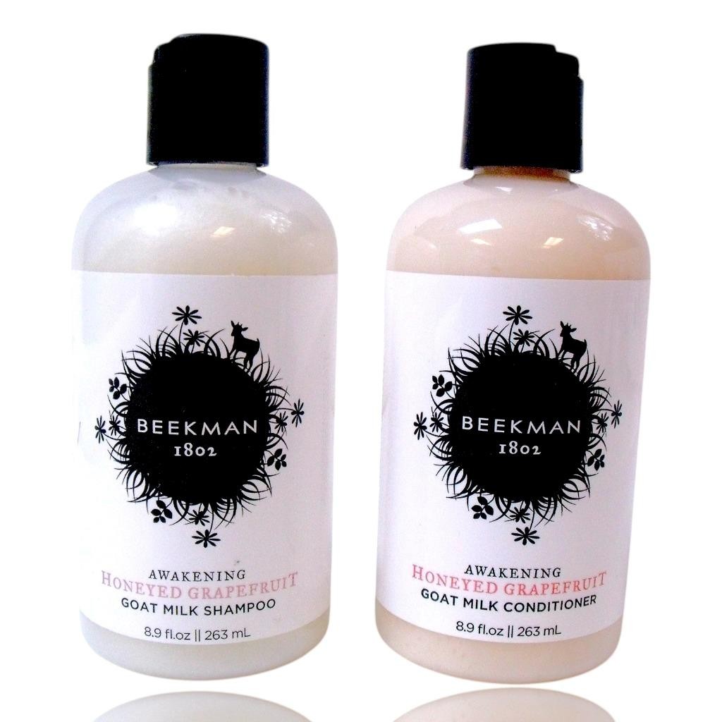 Set of 2 Beekman 1802 Goat Milk Shampoo & Conditioner 