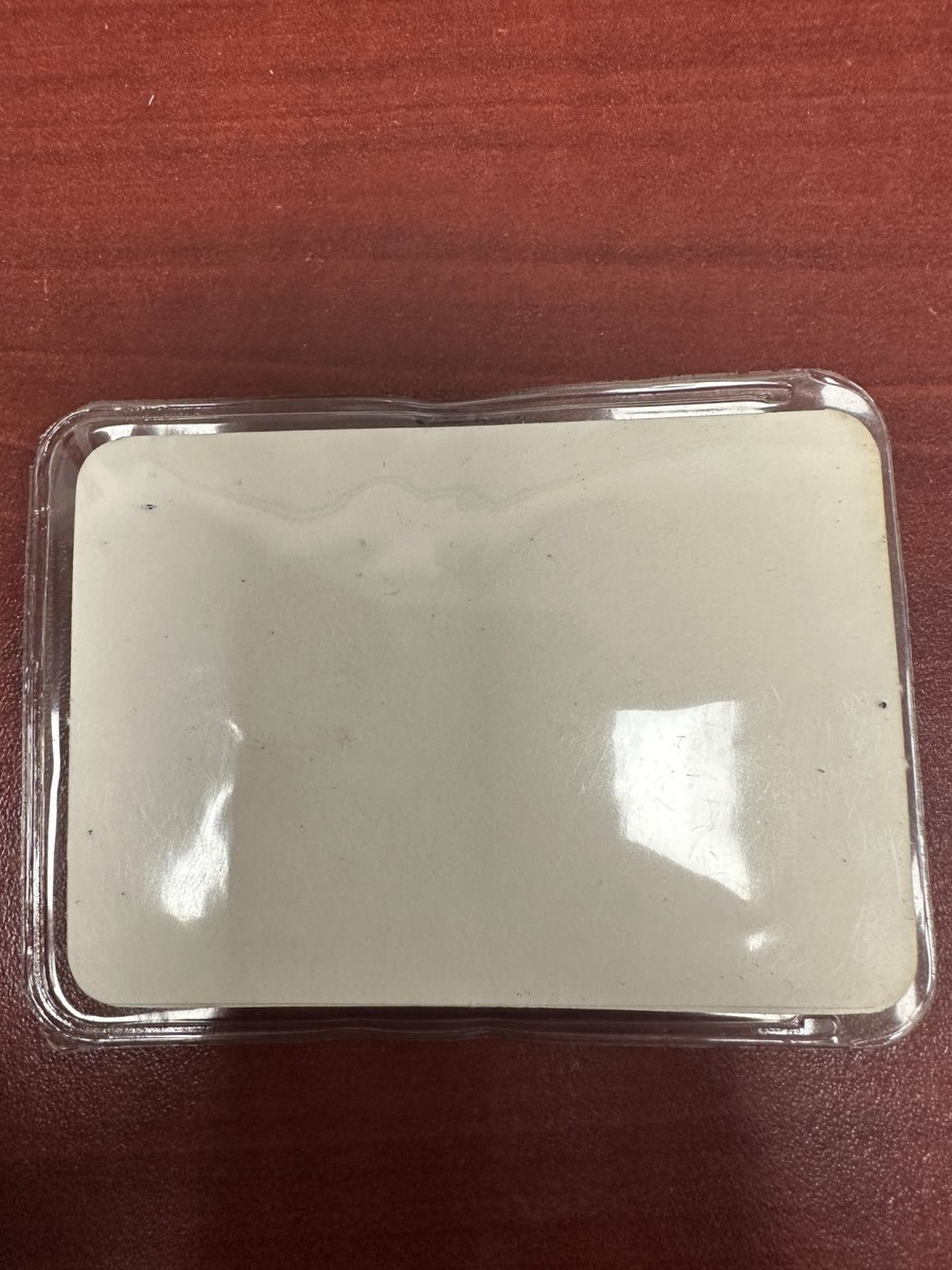 1981 Franklin Mint Collectors Society Silver Coin With Plastic