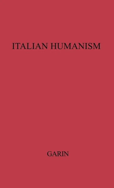 Peter Munz | Italian Humanism | Buch | Englisch (1976) | Gebunden | Praeger-image