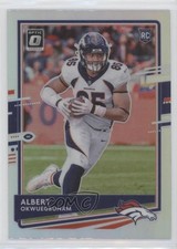 2020 Panini Donruss Optic Rookies Holo Prizm Albert Okwuegbunam #124 0dc4