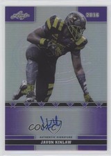 2016 Leaf US Army All-American Bowl Metal 16/25 Javon Kinlaw #48 Auto 1m1a