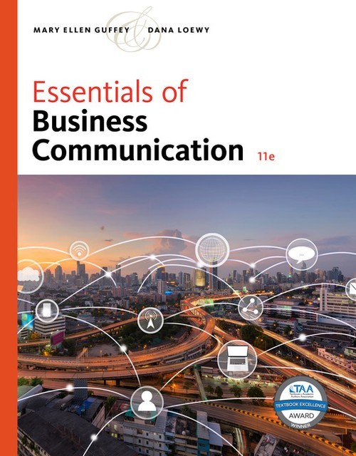 Essentials of Business Communication, Mary Ellen Guffey
