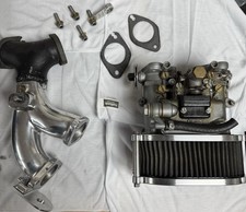 Dell’Orto DHLA 40 Twin Carb Assembly Harley Davidson Manifold