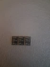 3 × 1 Gram Valcambi Silver Bars.9999 Fine