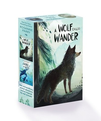 Rosanne Parry ''Voice of the Wilderness'' 2-Book Box Set: A Wolf Called Wander, a 