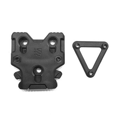 Blackhawk T-Series Quick Detach (QD2) System Dual-locking Levers Black 430953BK