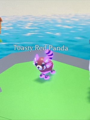 Adopt From Me Mega Toasty Red Panda