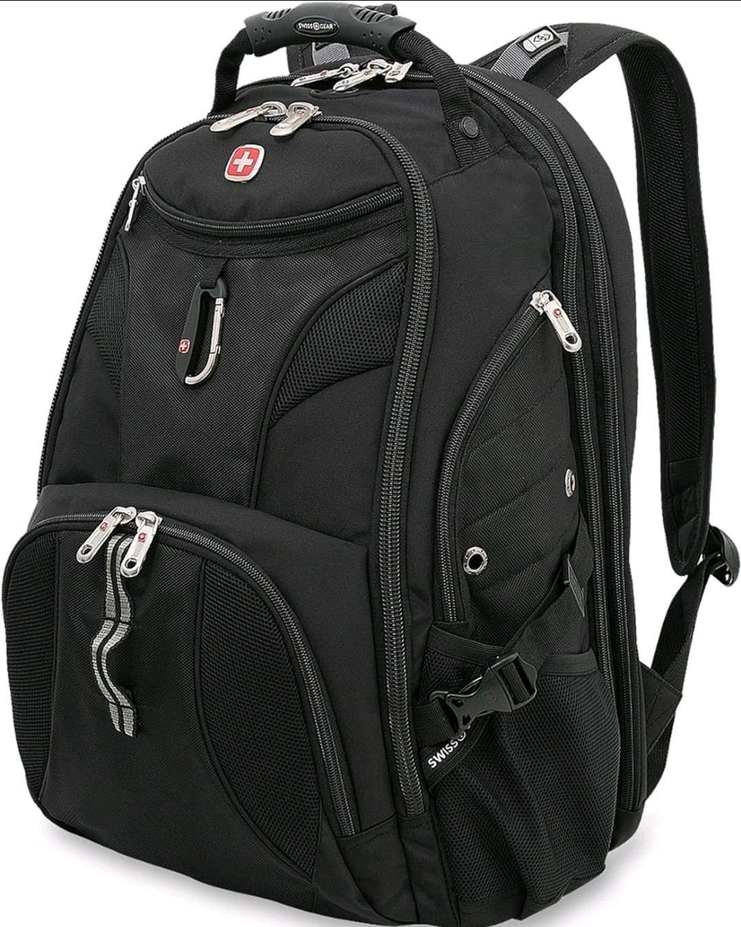 SwissGear 1900 Scansmart TSA 17 Laptop Backpack, Black, 19-Inch