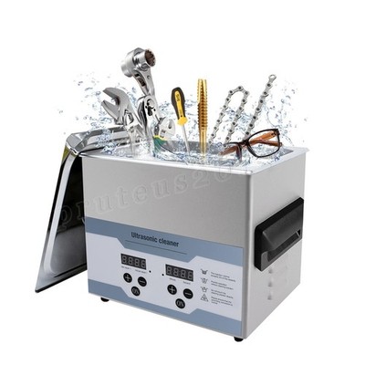 3.2L Ultrasonic Cleaner Dental Lab Instrument Cleaning Machine with Heater Timer