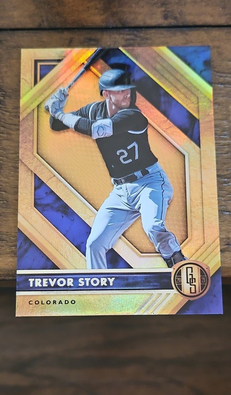 2021 Panini Chronicles - Gold Standard Trevor Story #9