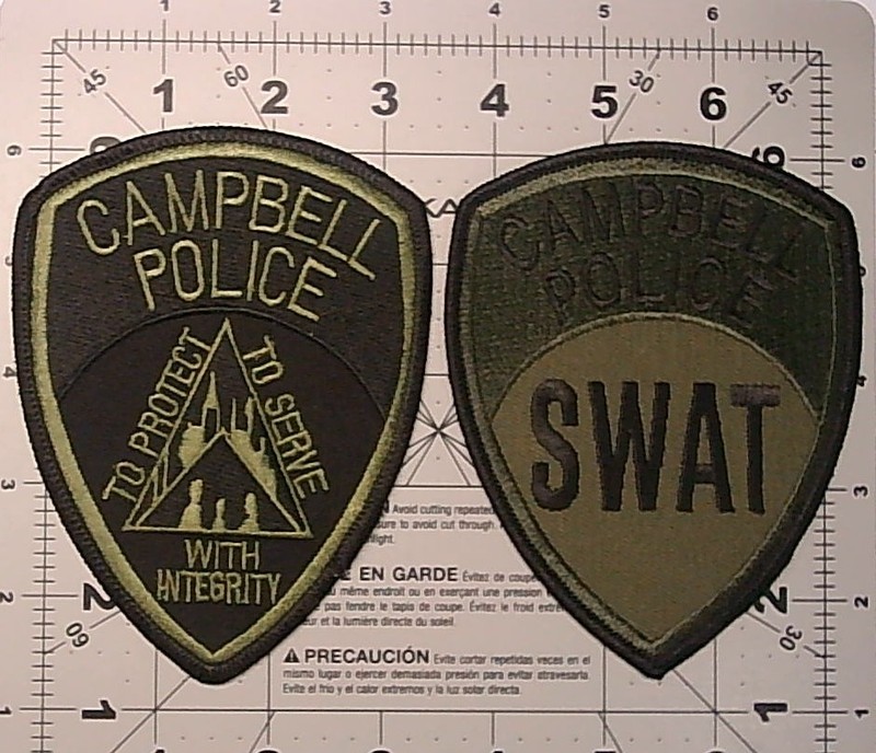 TWO CAMPBELL CA. POLICE  ( SUBDUED )