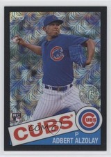 2020 Topps Silver Pack 1985 Chrome Baseball Series 2 Black Adbert Alzolay 00g3