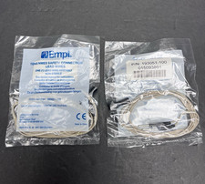 Lot Of 2 Empi 40 Tensnmes Safety Connection Lead Wires 193051-100 Lot Of 2 Empi 40 Tensnmes Safety Connection Lead Wires 193051-100