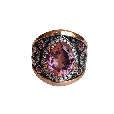 Zultanite Topaz 925 Sterling Silver Handmade Hurrem Sultan Ring Ring Size 8