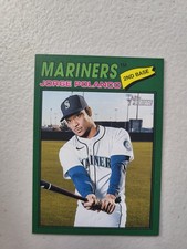 Jorge Polanco 2026 Topps Heritage Dark Green Border #135 Seattle Mariners NM