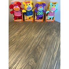 Mattel Sing-a-ma-jigs Plush Toy Collector Lot of 4 New Multicolor Tested