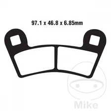 35885-Standard Brake Pads ALTN: 7870039 Compatible with POLARIS OUTLAW 