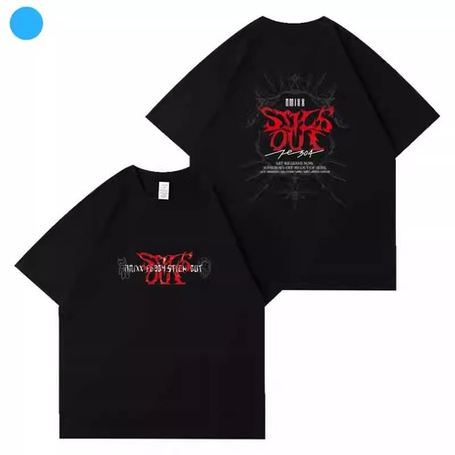 Kpop NMIXX T Shirt Fe3O4 StickOut T-SHIRT Unisex Cotton TEE - Picture 2 of 7