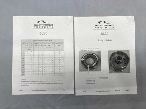 6L80E Deluxe Rebuild KIt With Pistons BorgWarner frictions and Transgo updates - Picture 5 of 6