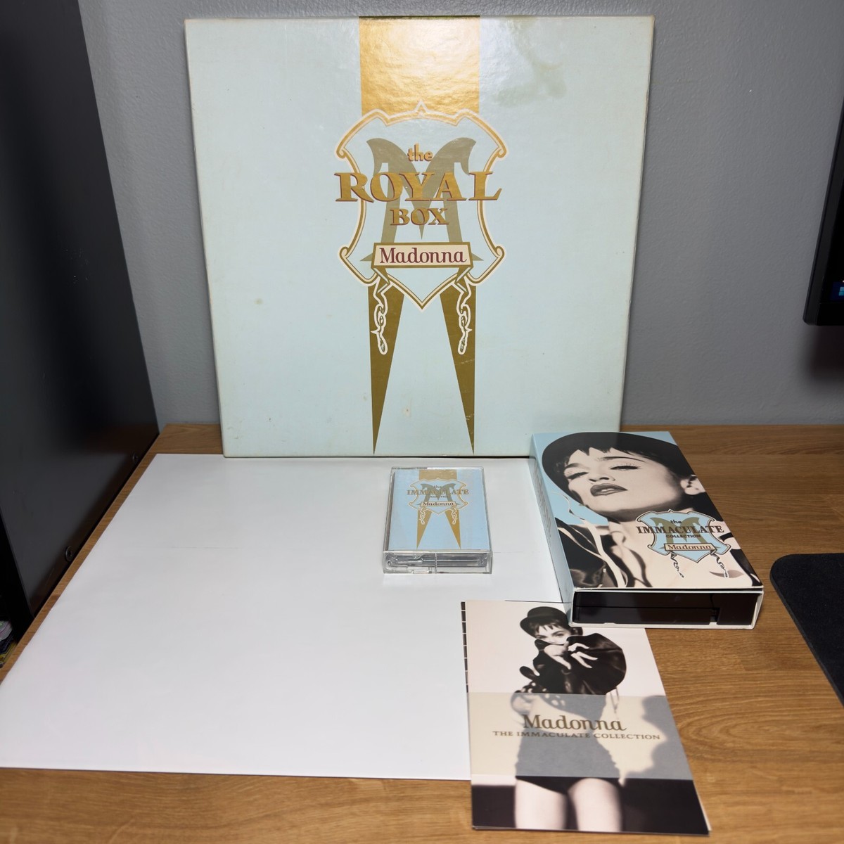 The Royal Box - Madonna - cassette VHS postcards poster Box Set | eBay