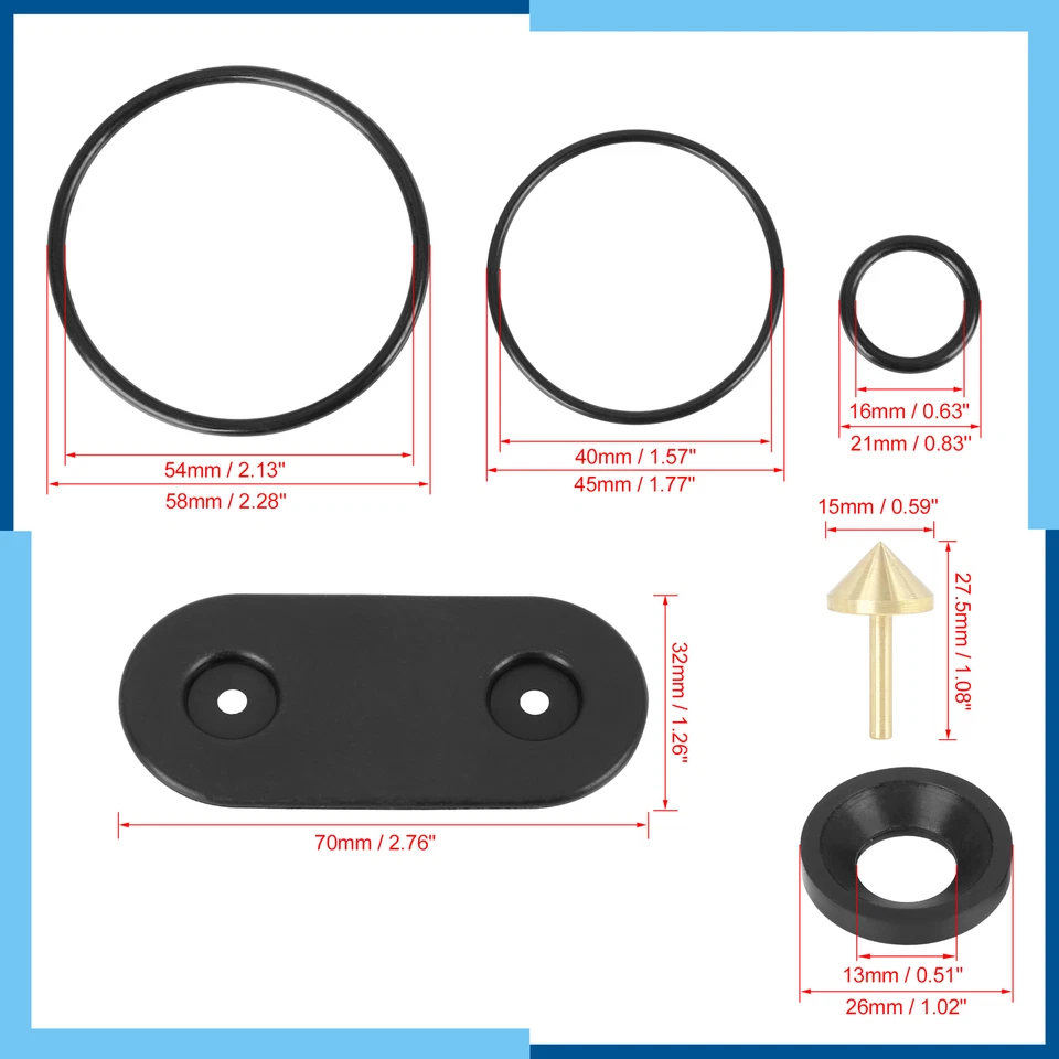 Pack (1) Heater Control Valve Repair Kit for Mercedes Benz S-Class W140 - Image 2 of 4