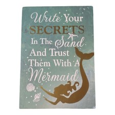 Primitives by Kathy Wood Box Sign Beach Home Decor Workplace Decor