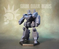 BTech Scale - Crusader proxy mech (retro style)