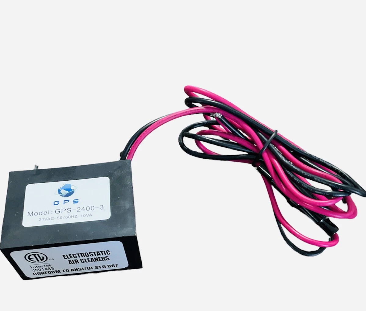 GLOBAL PLASMA SOLUTIONS GPS 2400 3 IN DUCT AIR PURIFIER 24VAC NEW NO BOX