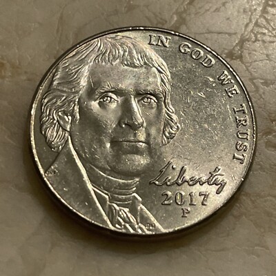 2017 P Jefferson Nickel Full Steps Actual Coin TK2065* | eBay
