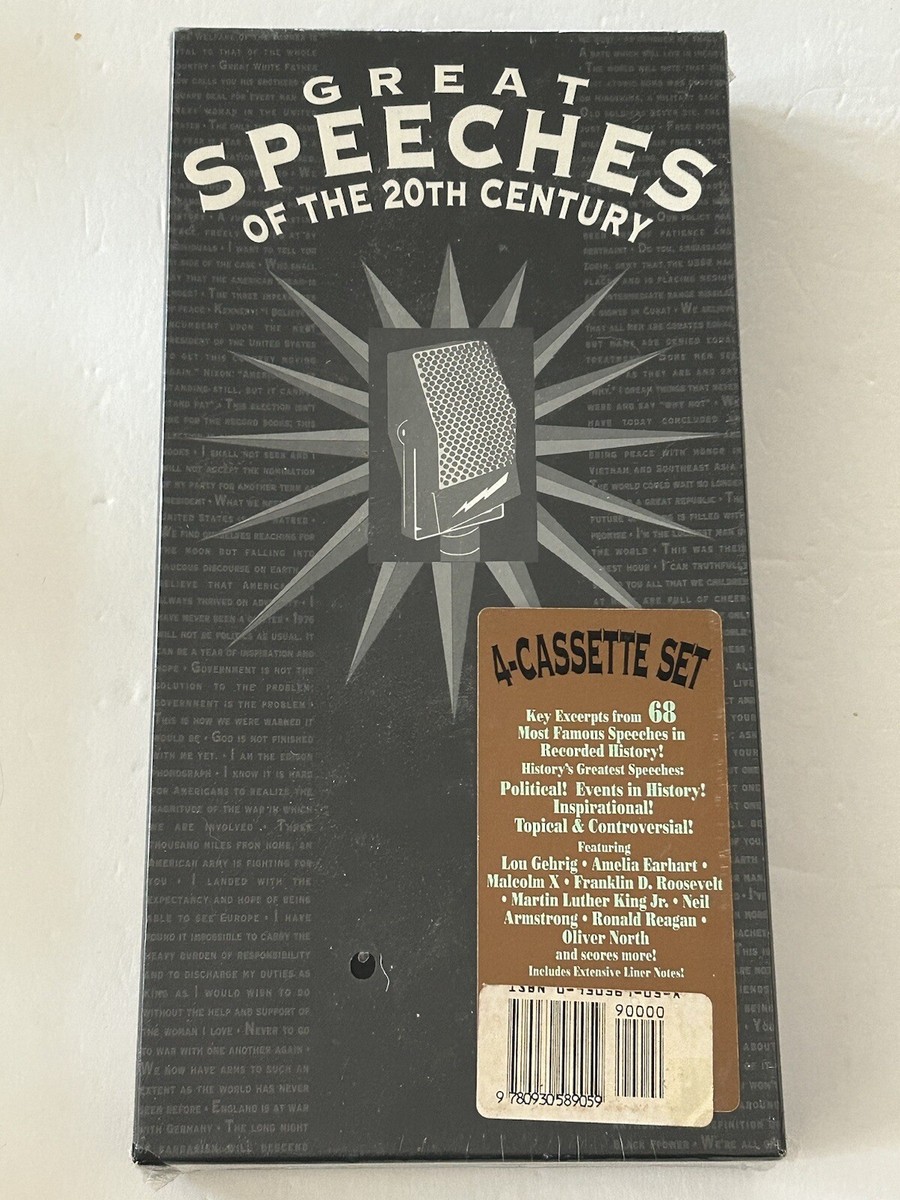 Great Speeches of the 20th Century [Box Set] [Box] by Various