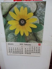 مقتنيات Coca-Cola 1972 CALENDAR