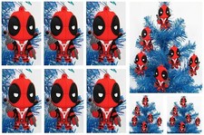 Deadpool Christmas Ornaments 6 Piece Set.    ***BRAND NEW***