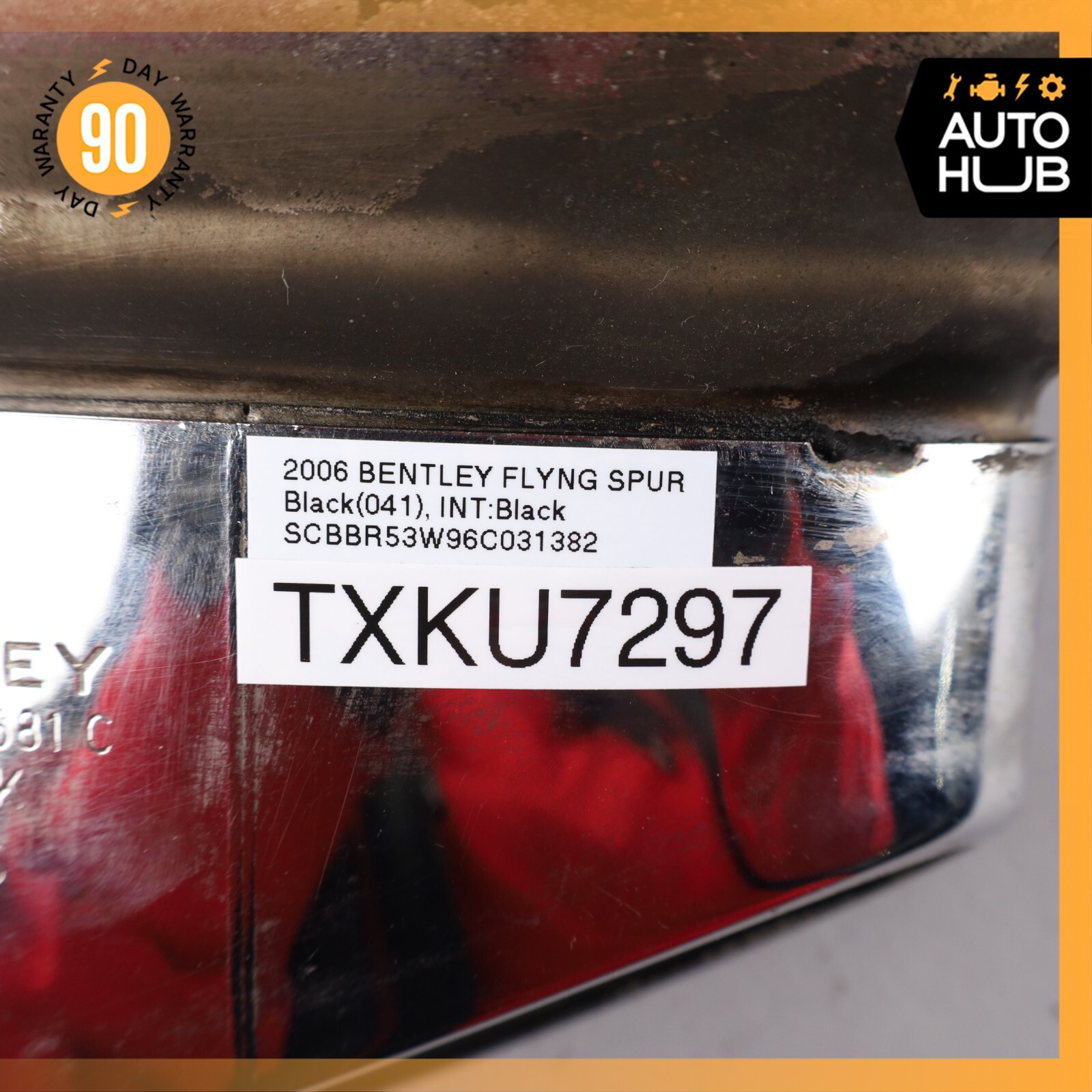Bentley Continental Flying Spur Exhaust Muffler Tips Left & Right Set OEM 78k