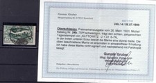 Oberschlesien 24b Farbe gest. BPP BEFUND 1400EUR (K1659