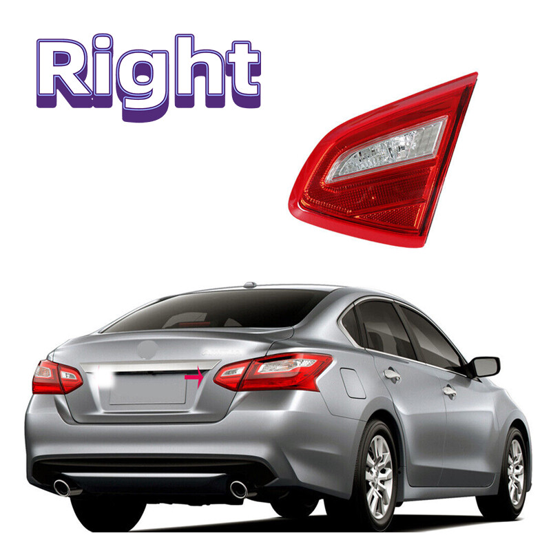 Right Passenger Side Outer Tail Lamp For 2016-2018 Nissan Altima - Red Lens, Halogen-747889