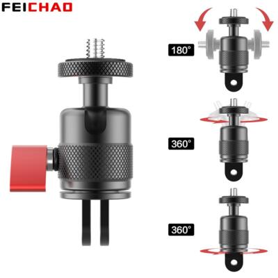 360 Degree Tripod Head Adapter 1/4 Mount  for GoPro Hero 13 12 for insta360X4