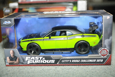 Letty's Dodge Challenger SRT-8 ''Fast & Furious '' Movie 1/24 Jada 97131