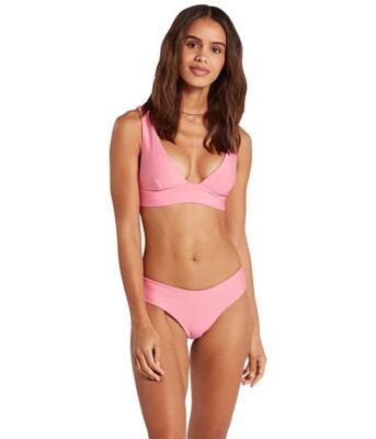 Volcom Women's Simply Seam Halter Top - Eco-Friendly