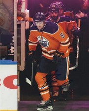 Edmonton Oilers Adam Larsson Autographed Signed 8x10 NHL Photo COA 