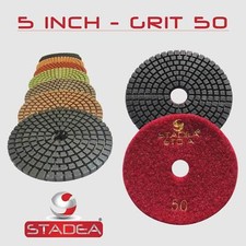 Stadea 5" Diamond Polishing Pads Wet Standard A For Granite marble Concrete 2 Pc