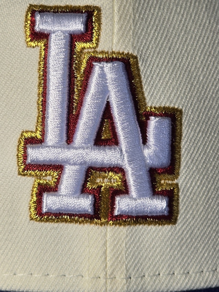 LA Dodgers Metallic Gold 1988 World Series Patch New Era Exclusive