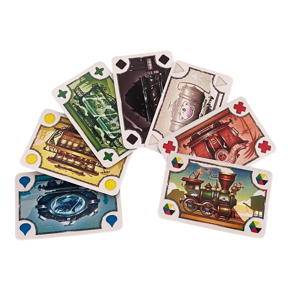 Ticket To Ride First Journey Complete Set Game Cards Deck with Trains & Tickets - Image 3 of 4