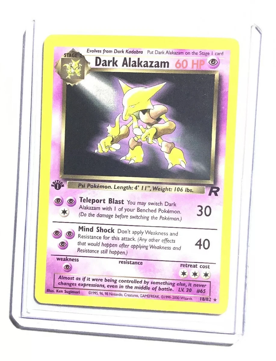 Dark Alakazam · Team Rocket (RO) #18 ‹ PkmnCards