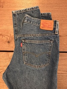 levis 501 white oak cone denim