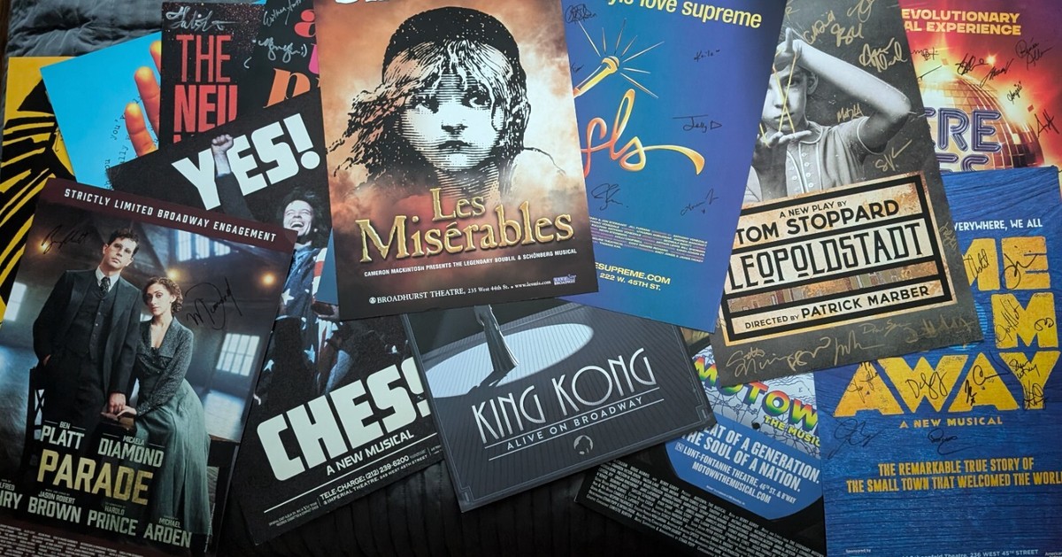 Broadway Posters Window Cards 14X22